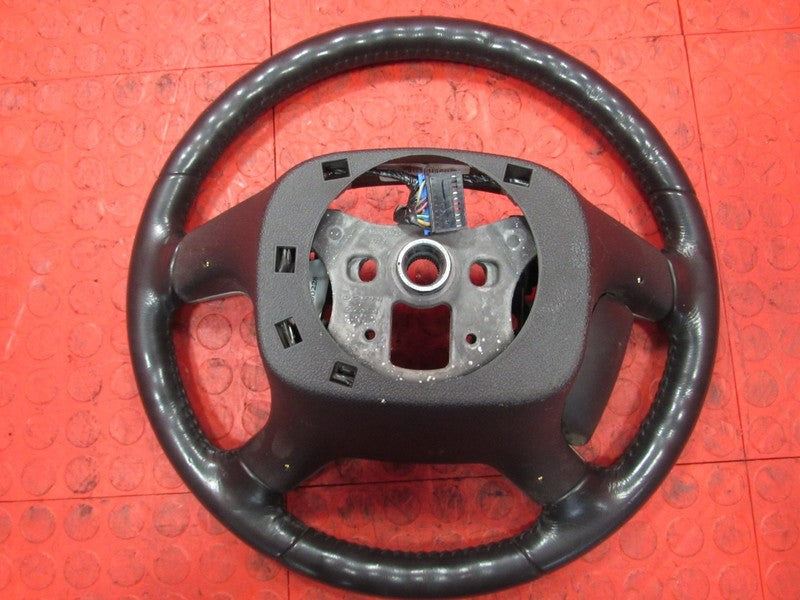 07-14 Silverado Sierra Driver Leather Steering Wheel Cruise Control Eb