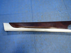 10-16 Porsche Panamera Front Left Inner Door Panel Finish Trim Dark Wa