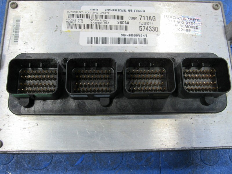 PLUG & PLAY 07 Dodge Durango 5.7L Hemi Engine Computer ECU 05094711 PR