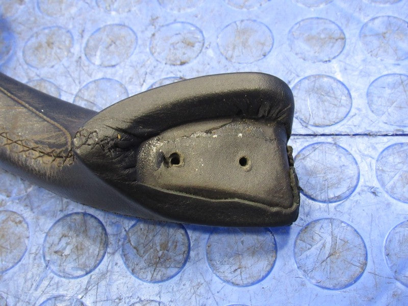 96-02 BMW Z3 Left Driver Interior Door Grab Handle Pull Leather Black 