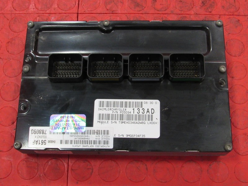 PLUG & PLAY 06 300 Magnum Charger 2.7L V6 Engine Computer ECU 04896561