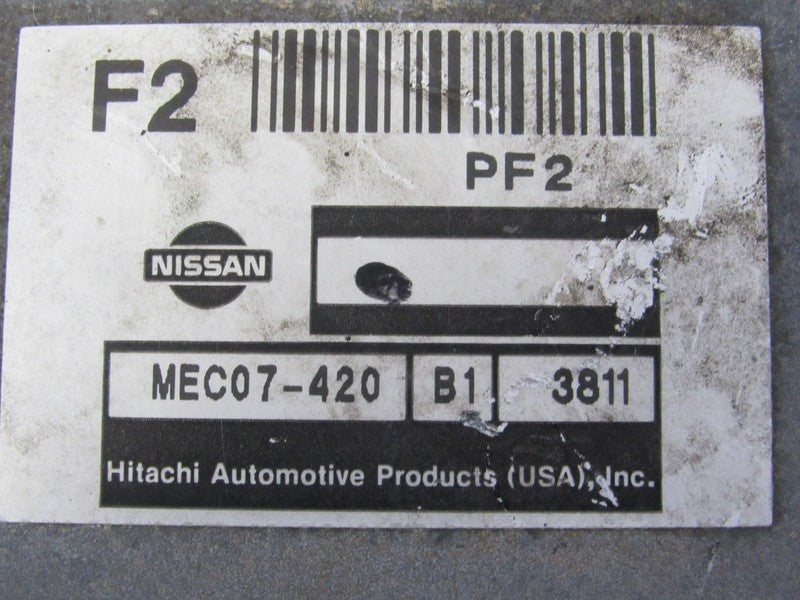 03-04 Nissan Xterra Supercharged AT ECU ECM PCM Engine Computer MEC07-