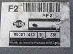 03-04 Nissan Xterra Supercharged AT ECU ECM PCM Engine Computer MEC07-