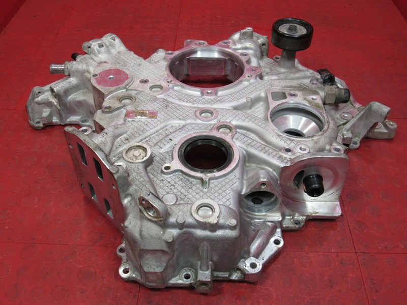 16-19 Nissan Titan XD Cummins 5.0L V8 Turbo Diesel Front Timing Cover 