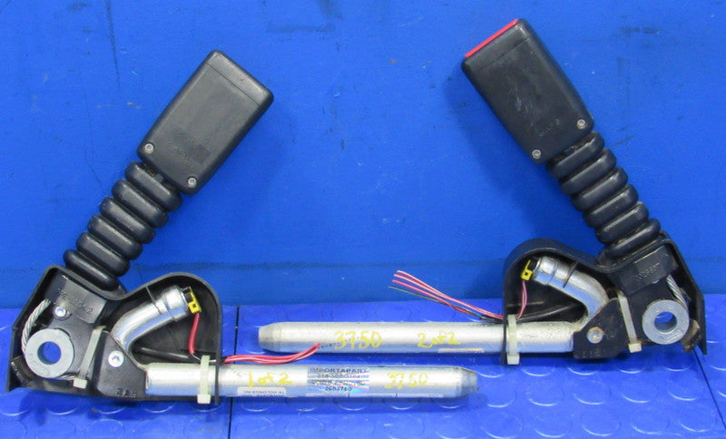 07-11 Ford Ranger Front Left & Right Seat Belt Buckle Pretensioner Bla