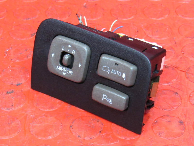 01-06 Lexus LS430 Door Mirror Adjuster Switch Control Panel Black Beze