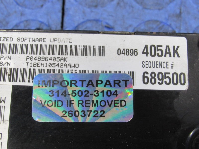 PROGRAMMED PLUG & PLAY 05 Dodge Magnum 300 5.7L AT ECM 04896405AL 405 