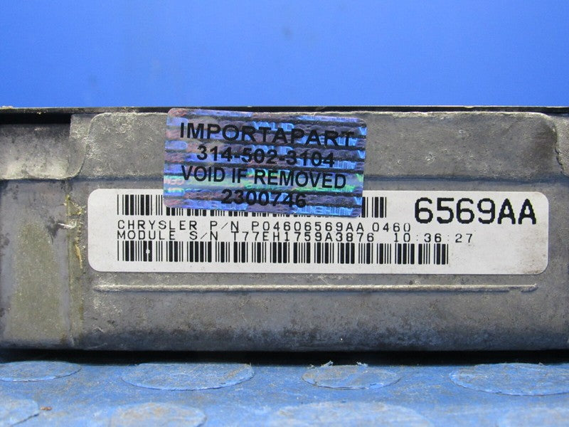 PLUG & PLAY 00 Avenger Sebring 2.5L Engine Computer ECU 04606569 PROG 