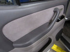 01-04 Toyota Sequoia SR5 Left LH Driver Side Rear Door Trim Panel Gray