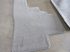 07-12 Acura RDX Floor Mats Set Carpet Liners Pads Medium Gray / Taupe 