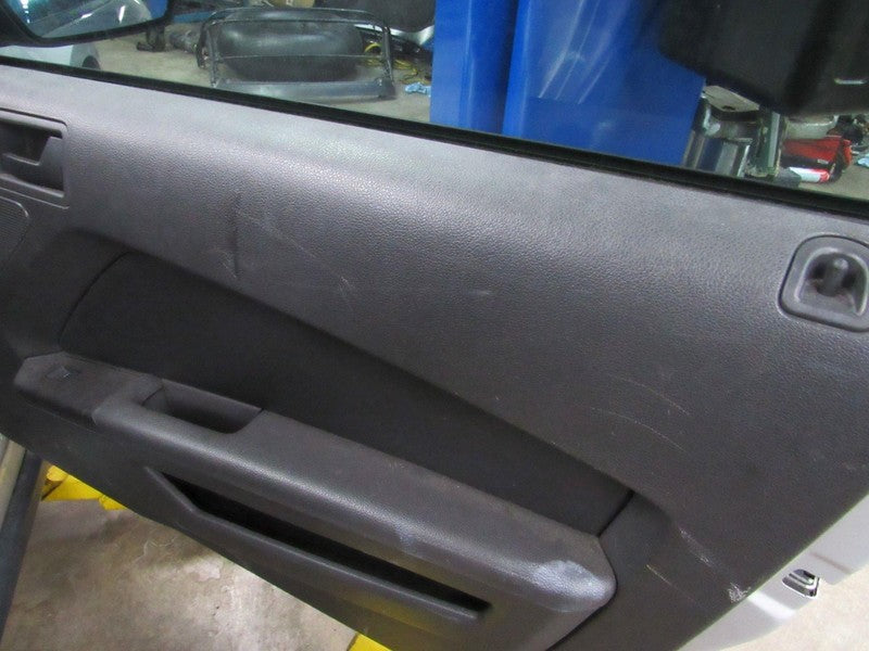 10-12 Ford Mustang Right RH Passenger Side Front Door Trim Panel Black