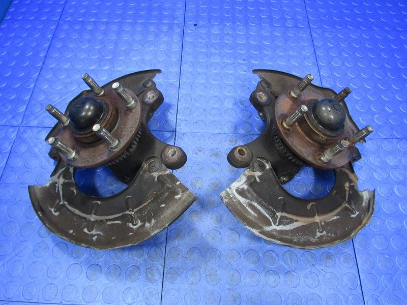 96-04 Ford Mustang Driver Passenger Front Knuckle Spindle Hub Set 5234