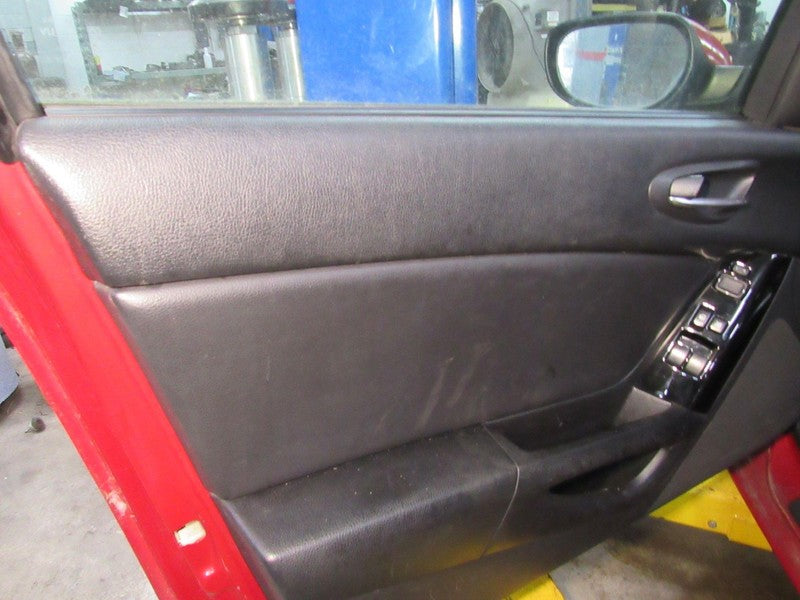 04-08 Mazda RX-8 Left LH Driver Side Front Door Trim Panel W/O Switch 