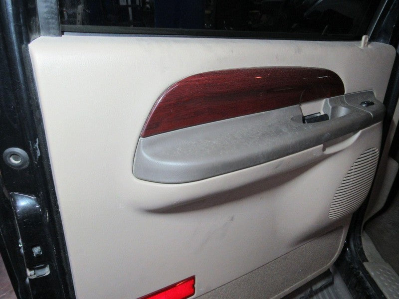 03-04 Ford Excursion Left LH Driver Side Rear Door Trim Panel Eddie Ba