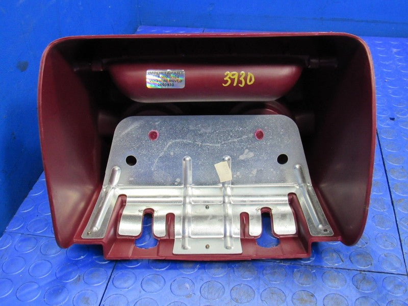 92-96 Ford F150 F250 F350 Bronco Bench Seat Center Console Dual Cuphol