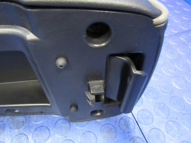06-10 Hummer H3 H3T Leather Center Console Armrest Top Lid Ebony Black