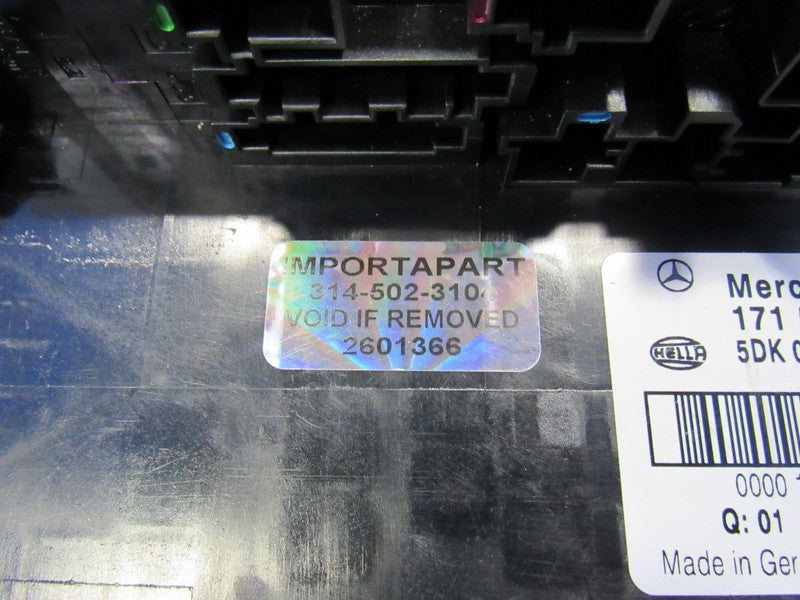 05-11 Mercedes SLK280 SLK300 SLK350 Rear SAM Fuse Relay Box 171 545 19