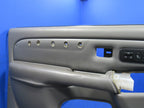 04-06 Escalade ESV EXT Front Left LH Driver Interior Door Panel Pewter