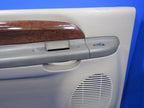 00-02 Ford Excursion Rear Left Driver Inner Door Panel Wood Beige 6737