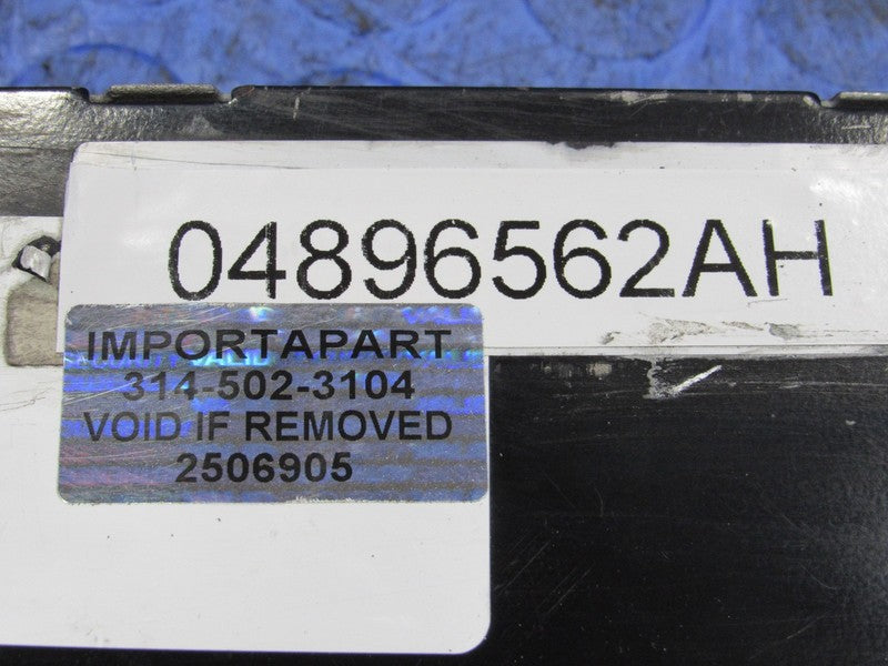 PROGRAMMED PLUG & PLAY 06 Charger Magnum 300 2.7L ECM 04896562AH 562 P