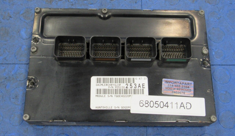 PLUG & PLAY 10 Caravan T & C 4.0 Engine Computer ECU 68050411 PROG 076