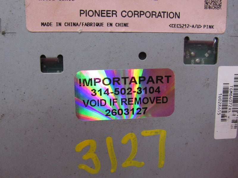 12 Honda Civic Coupe EX EX-L Si Audio Radio Stereo Amplifier 39186-TS8