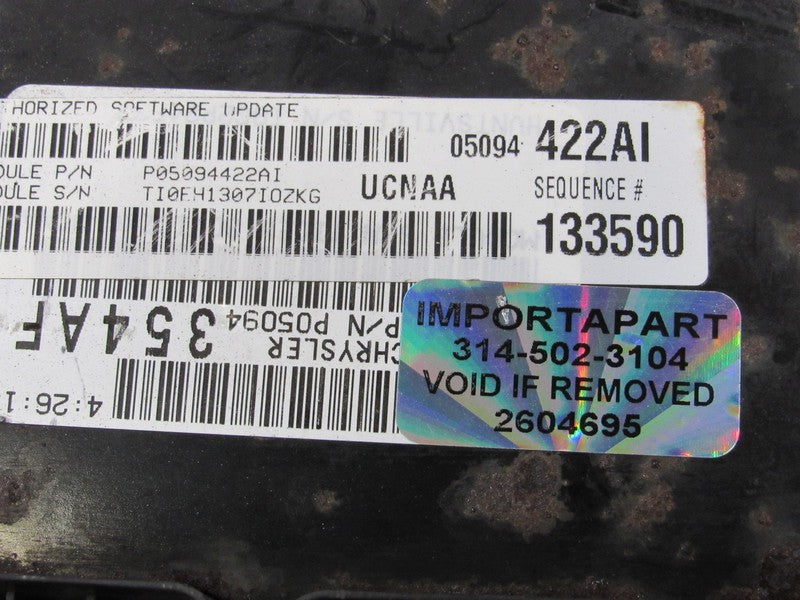 PROGRAMMED PLUG & PLAY 07 Dodge Ram 1500 4.7 AT FFV ECM 05094422AI 422