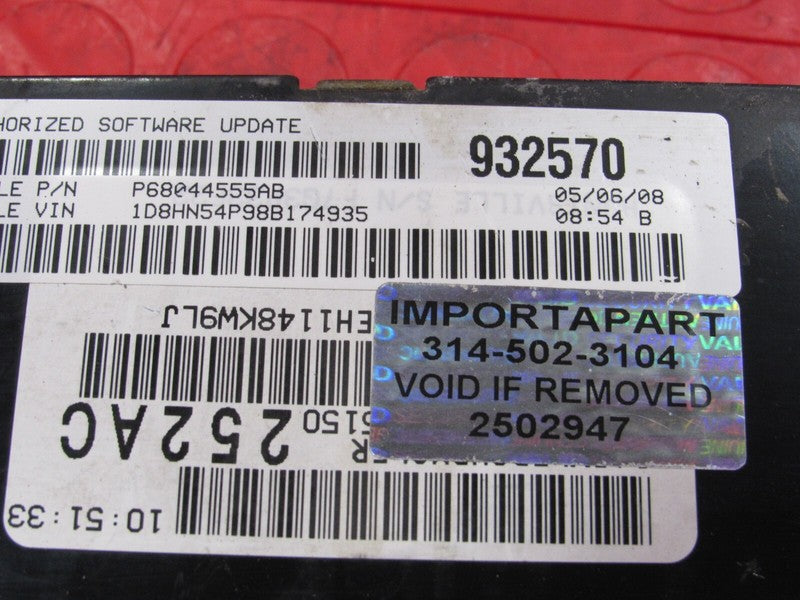 PROGRAMMED PLUG & PLAY 08 Caravan Town&Country 3.8 ECM 68044555AB 555 