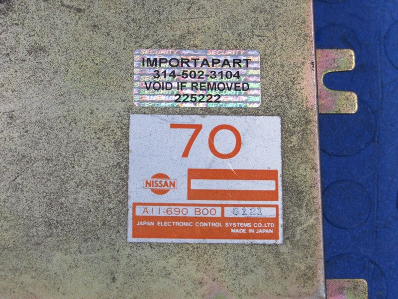 87 Sentra Coupe 1.6L EFI E16i MT ECU ECM PCM Engine Computer A11-690 B