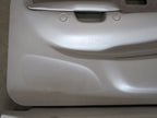 01-04 Toyota Tacoma Left Right Door Card Panel Set Power Windows Gray 