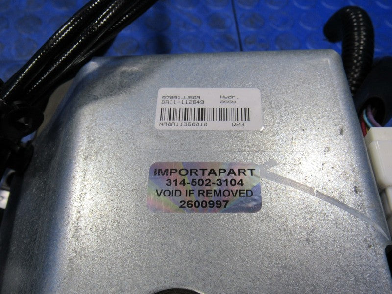 09-15 Infiniti G37 Q60 Convertible Hydraulic Top Roof Lift Pump Motor 