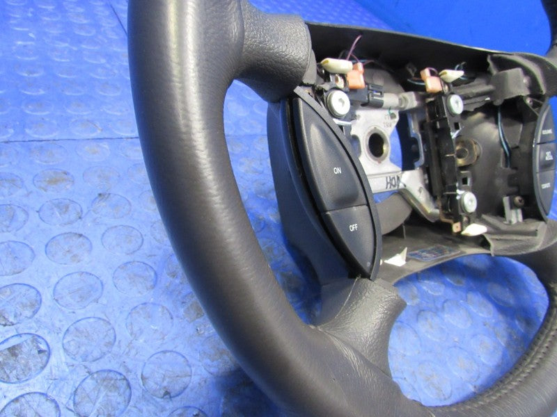 99-04 Ford Mustang SN95 Leather Steering Wheel Cruise Control Dark Cha