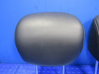 11-16 Infiniti QX56 QX80 2nd Row Seat Headrest Head Rest Set Black Lea