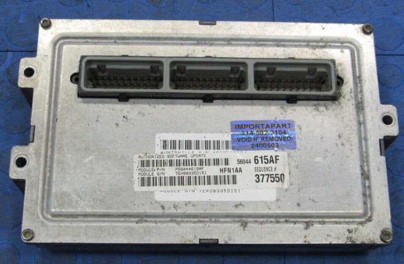 PLUG & PLAY 03 Jeep Liberty 2.4L MT 4Cyl Engine Computer ECU 56044615 