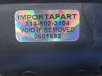 98-04 Toyota Tacoma Center Dash Climate Control Radio Bezel Trim Black
