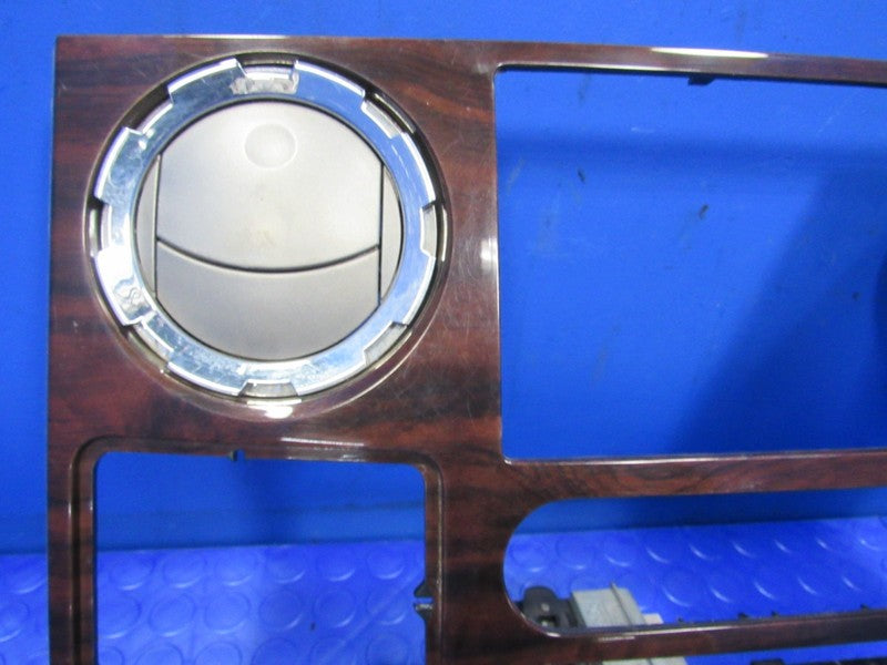 08-10 Ford F250 F350 Super Duty Heater Radio Bezel Surround Trim Woodg