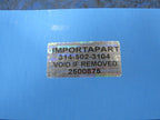 15-21 Subaru WRX Rear Seat Headrest Head Rest Black Cloth OEM 0875