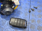 16-20 Kia Optima Ignition Lock Cylinder W/ Key Immobilizer Column Cove
