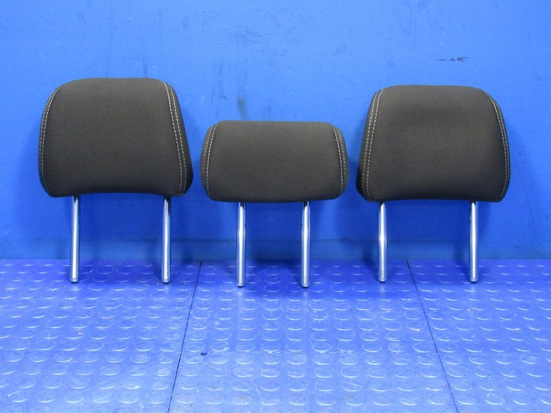 17-22 Kia Sportage Rear Seat 2nd Row Headrests Head Rest Set Cloth Bla