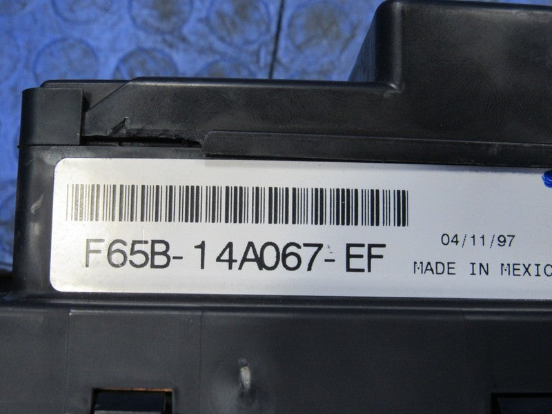97-98 Ford F150 Interior Dash Fuse Box Junction Relay Block F65B-14A06