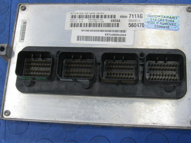 07 Dodge Durango 5.7L Hemi ECU ECM PCM Engine Computer 711 05094711AG 