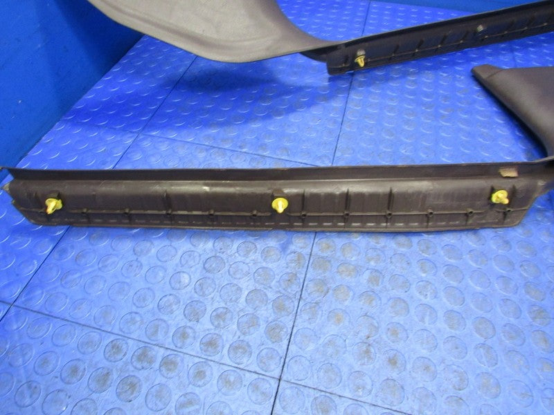 91-97 Land Cruiser LX450 Door Sill Molding Scuff Plate Trim Set Dark B