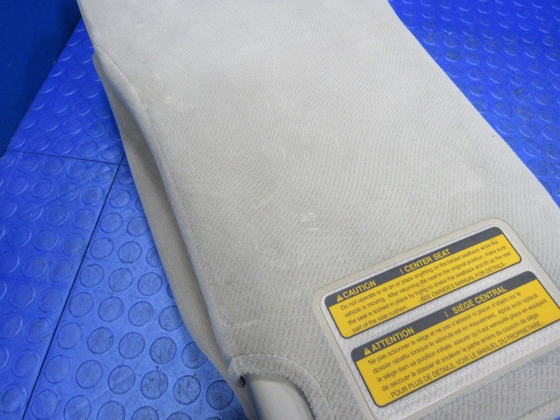 11-20 Toyota Sienna Cloth Rear Middle Jump Seat Center Armrest Gray Gr