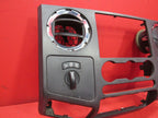 08-10 Ford F250 F350 Super Duty Heater Radio Bezel Surround Trim Black