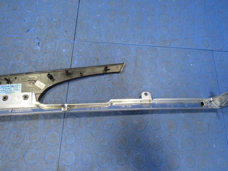 10-16 Porsche Panamera Rear Right Inner Door Panel Finish Trim Dark Wa