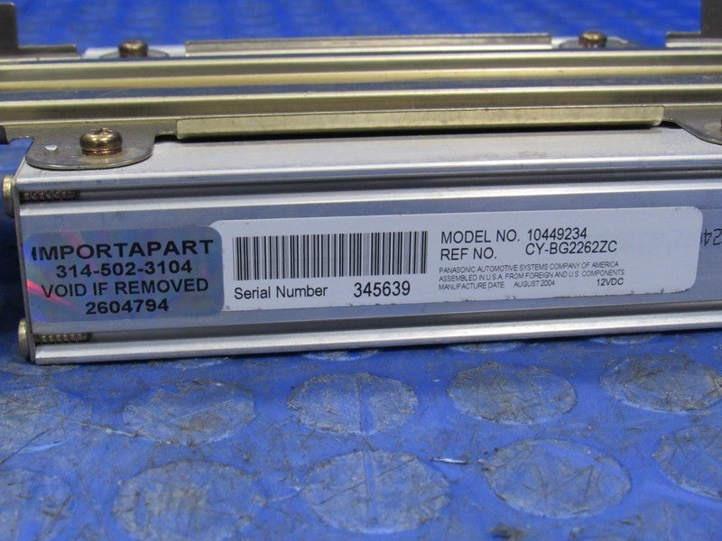 02-05 Chevrolet Monte Carlo Audio Radio Stereo Amplifier Amp OEM 10449