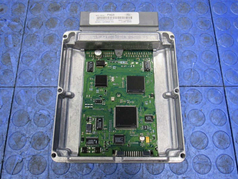 02 Ford F350 6.8L V10 AT ECU ECM PCM Engine Computer 2C4A-12A650-PD 34