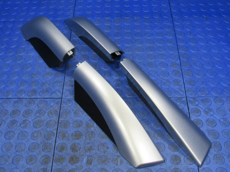 10-13 Acura MDX Roof Rail Luggage Rack Cross Bars Silver Front Rear OE