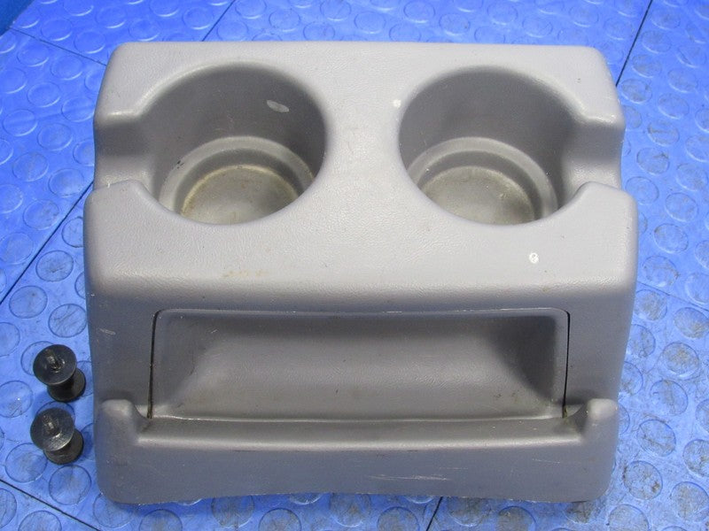 92-96 Ford F150 F250 F350 Bronco Bench Seat Center Console Dual Cuphol