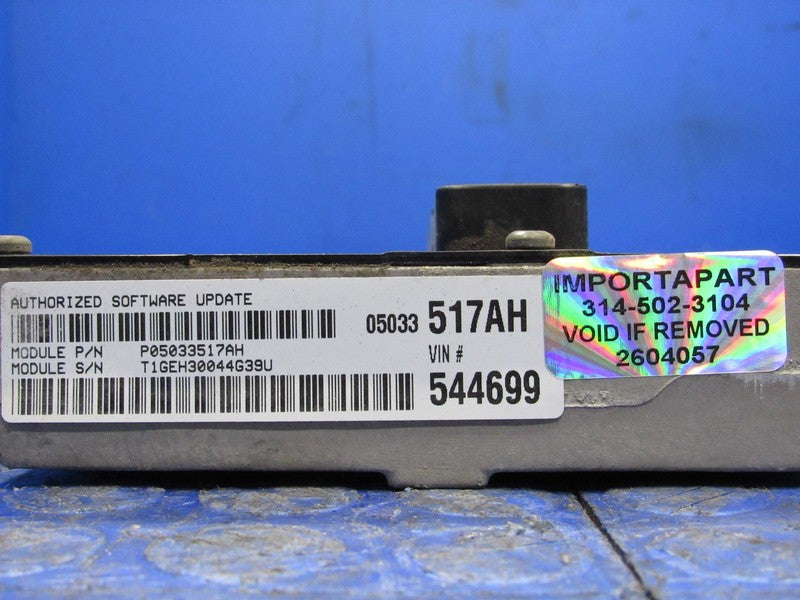 PROGRAMMED PLUG & PLAY 05 Chrysler PT Cruiser 2.4 AT ECM 05033517AH 51